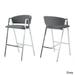 Marlon Modern 28-inch Backed Faux Leather Barstool (Set of 2) by Christopher Knight Home