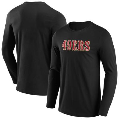 San Francisco 49ers T-Shirt mit alternativer Farbe und Wortmarke - Herren Image