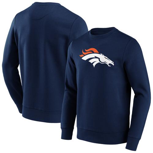 Denver Broncos Rundhals-Sweatshirt mit alternativem Farblogo - Herren