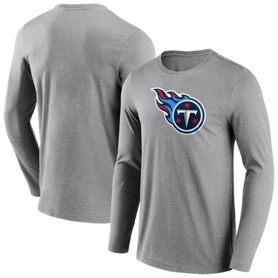 Tennessee Titans Langarm-T-Shirt mit neutralem Farblogo - Herren Image