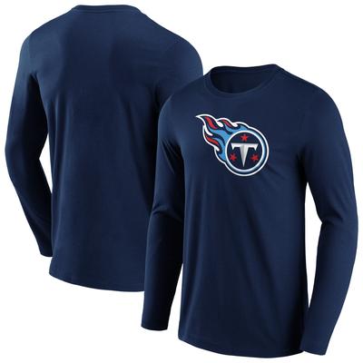 Tennessee Titans Primary Color Logo Langarm-T-Shirt - Herren Image