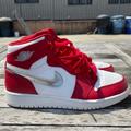 Nike Shoes | Air Jordan 1 “Silver Medal” Size 5.5 In Boys/7.5 In Women’s | Color: Red/Silver | Size: 7.5