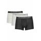 Polo Ralph Lauren Men's Underwear Boxer 3 Stretch Cotton Classic Trunks Jersey Pack of 3, Grey/white/black, M