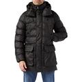 G-STAR RAW Mens G-Whistler Padded Hooded Parka, Black (dk black B958-6484), XL