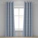 East Urban Home Sateen Striped Blackout Grommet Curtain Panel Sateen | 96 H x 50 W in | Wayfair E141D7EA17424933A3EF2016FA11972B