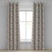 East Urban Home Sateen Floral Blackout Grommet Curtain Panels Sateen | 96 H x 50 W in | Wayfair 56A5A60C29E24B039FB5F1E38626038B