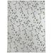 White 36 x 0.08 in Area Rug - Red Barrel Studio® Floral Light Gray/Green/Red Area Rug Polyester | 36 W x 0.08 D in | Wayfair