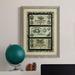 Red Barrel Studio® Money Money Money II Premium Framed Canvas - Ready To Hang Canvas, in Black/Blue/Green | 37.5 H x 27.5 W x 1 D in | Wayfair