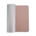 Inbox Zero Daeron Dual Sided Leather Desk Pad Leather in Pink/Gray | 0.08 H x 47.24 W x 23.62 D in | Wayfair 19F5E5F9471243348ECF78C59F34FF18