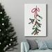 The Twillery Co.® Warm Winter Wishes V Premium Gallery Wrapped Canvas - Ready To Hang Canvas in White | 48 H x 36 W x 1 D in | Wayfair