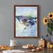 Orren Ellis Gliding On Ice II Premium Framed Canvas - Ready To Hang Canvas, Solid Wood in Brown | 38 H x 28 W x 1 D in | Wayfair