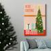 The Holiday Aisle® Christmas Stockings Collection B Premium Gallery Wrapped Canvas - Ready To Hang Canvas in White | 48 H x 36 W x 1 D in | Wayfair