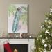 The Holiday Aisle® So Cali Christmas Collection B Premium Gallery Wrapped Canvas - Ready To Hang Canvas in Black/Blue/Green | Wayfair