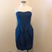 Jessica Simpson Dresses | Jessica Simpson Navy Blue Mini Dress With Pockets | Color: Blue | Size: 2