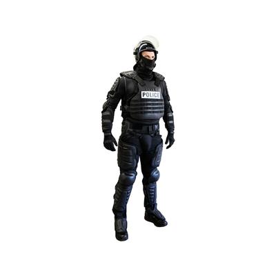 HWI Gear ED100 Elite Defender Riot Suit CP100 Chest Protector/FA100 Forearm/SG100 Shin Guard/TG100 Thigh Guard Carry Bag Black Extra Small/Small
