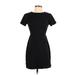 Old Navy Casual Dress - Sheath: Black Solid Dresses - Women's Size X-Small Petite