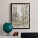 Orren Ellis Thicket Of Trees II Premium Framed Canvas - Ready To Hang Canvas, Solid Wood in Black/Green/White | 20 H x 17 W x 1 D in | Wayfair