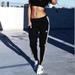 Adidas Pants & Jumpsuits | Adidas Climalite 3-Stripe Midrise Leggings Xs | Color: Black/White | Size: Xs