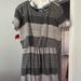 Madewell Dresses | Black And White Short Sleeve Patterned Mini Dress | Color: Black/White | Size: 8