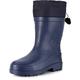 Ladeheid Men's EVA Extra Light Wellington Boots Rubber Boots Wellies Rain Boots LA-892 (Navy Blue, 9.5 UK)