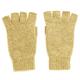 Graham Cashmere - Womens Cashmere Fingerless Gloves - Made in Scotland - Gift Boxed (Natural)