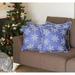 Christmas Snowflakes Throw Pillow Covers & Insert (Set of 4)