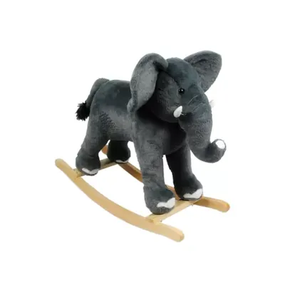 Pony Land Plush Rocking Elephant Ride On