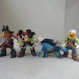 Disney Toys | Disney Mickey Mouse And Friends Pirates Of The Caribbean Figurines | Color: Black/Red | Size: Osb