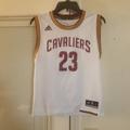 Adidas Shirts | Adidas Lebron James Cavaliers Jersey #23 Size M | Color: Red/White | Size: M