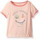 Roxy Girls' Little Times Up Ringer Tee, peach bud 5