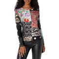 Desigual Women's Ts_kentin T-Shirt, Multi-Coloured, L