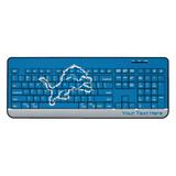 Detroit Lions Personalized Wireless Keyboard
