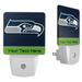 Seattle Seahawks Personalized 2-Piece Nightlight Set