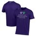 Men's Under Armour Purple Hobart Statesmen Performance T-Shirt