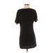 Juicy Couture Casual Dress - Shift: Black Print Dresses - Women's Size P