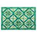 "Liora Manne Illusions Madrid Indoor/Outdoor Mat Emerald 2'5"" x 4'1"" - Trans Ocean ILU34330316"