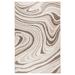 "Liora Manne Malibu Waves Indoor/Outdoor Rug Neutral 3'3"" x 4'11"" - Trans Ocean MAU45822212"