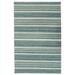 "Liora Manne Aruba Faded Stripe Indoor Rug Aqua 7'6"" x 9'6"" - Trans Ocean ARB71753904"