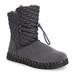 MUK LUKS Flexi Bridgehampton Boot - Womens 9 Grey Boot Medium