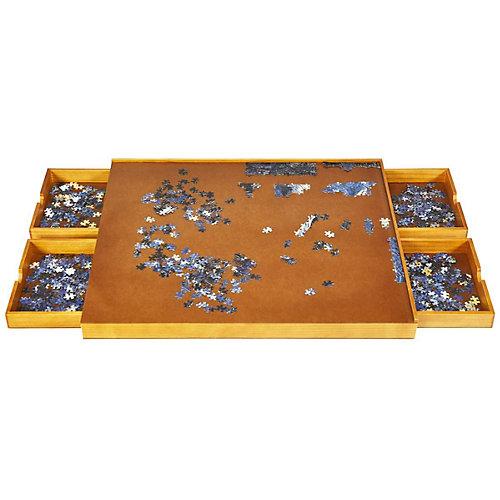 Puzzletisch mit 4 Schubladen