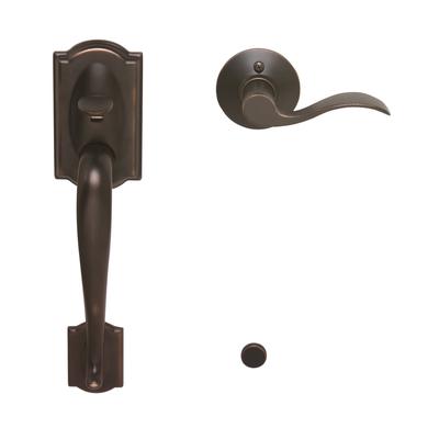 Schlage FE285-CAM-ACC-LH Camelot Lower Handleset for Electronic Keypad