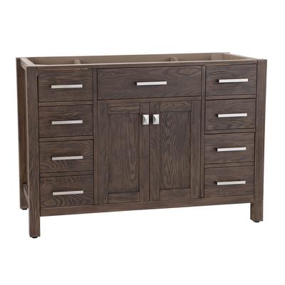 Randolph Morris Mason Hill 48 Inch Oak Vanity Base - Dark Oak FED-20-48-DKO