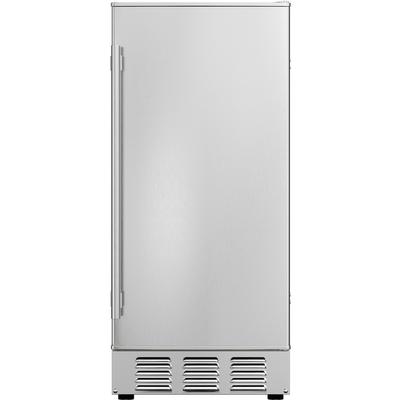 EdgeStar 15 Inch Wide 20 Lbs. Built-In Outdoor Ice Maker with Up to 25