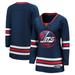 Women's Fanatics Branded Navy Winnipeg Jets Alternate Premier Breakaway Player Jersey