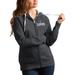 Women's Antigua Charcoal LA Clippers Victory Full-Zip Hoodie