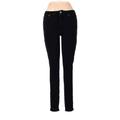 Gap Jeans - Mid/Reg Rise Skinny Leg Denim: Black Bottoms - Women's Size 28 - Dark Wash