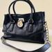 Michael Kors Bags | Michael Kors Black Hamilton Satchel | Color: Black/Silver | Size: Os