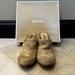 Michael Kors Shoes | Michael Kors Suede Wedge Clogsslidesmules | Color: Tan | Size: 7