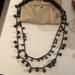 Burberry Jewelry | Burberry Beaded Necklace | Color: Gray | Size: Os