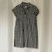 J. Crew Dresses | Jcrew Gingham Dress | Color: Black/White | Size: M